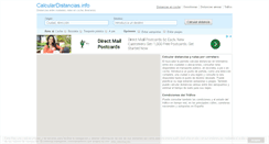 Desktop Screenshot of calculardistancias.info