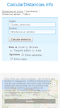 Mobile Screenshot of calculardistancias.info